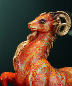 Tượng dê bằng đồng nguyên chất