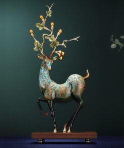 Tượng hươu may mắn