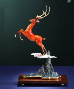 Tượng hươu trang trí văn phòng