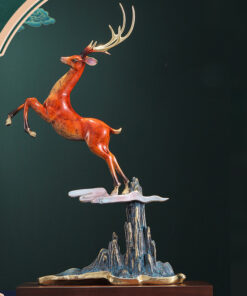 Tượng hươu trang trí văn phòng