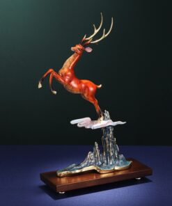 Tượng hươu trang trí văn phòng