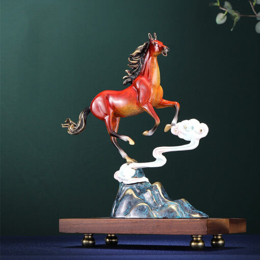 tuong-ngua-cuoi-may 1 Tượng ngựa cưỡi mây