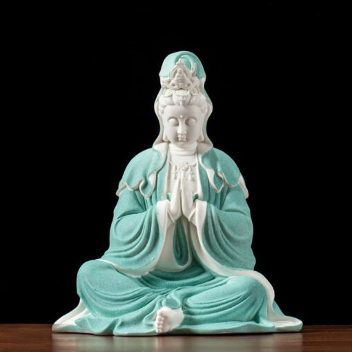 tuong phat quan am Thác khói trầm hương Quan Thế Âm