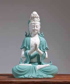 Tượng Quan Thế Âm bằng gốm