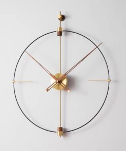 Đồng hồ treo tường tối giản kiểu Bắc Âu