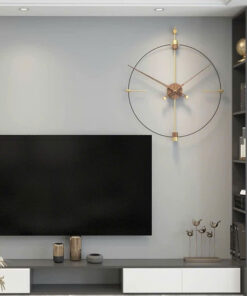 Đồng hồ treo tường tối giản kiểu Bắc Âu