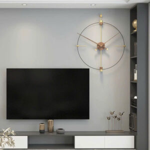 Đồng hồ treo tường tối giản kiểu Bắc Âu