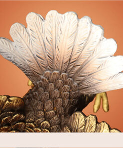 Mẫu quà tặng đẹp Quà tặng sếp Tượng đại bàng bằng đồng tung cánh bắt mồi