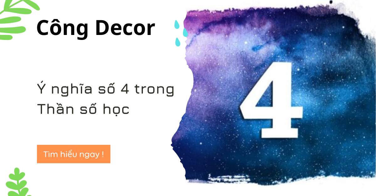 Con số chủ đạo số 4 trong thần số học hợp nghề nghiệp gì? điểm mạnh và điểm yếu