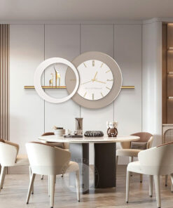 Đồng hồ treo phòng khách đôi voi như ý