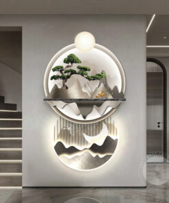 Tranh 3D trang trí lối đi hành lang