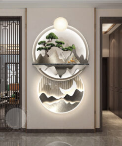 Tranh 3D trang trí lối đi hành lang