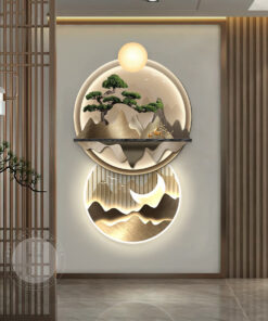 Tranh 3D trang trí lối đi hành lang