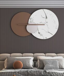 do decor trang tri tuong toi gian kim loai