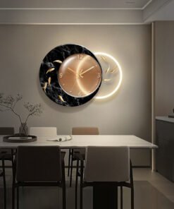 Đồng hồ treo tường 9 con cá