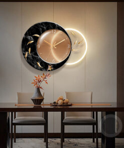 Đồng hồ treo tường 9 con cá