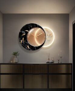 Đồng hồ treo tường 9 con cá