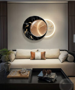 Đồng hồ treo tường 9 con cá