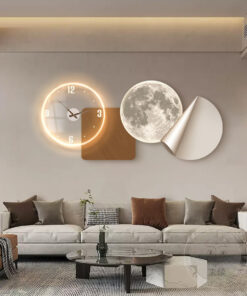 Đồng hồ treo tường hình học