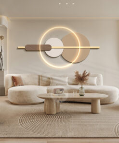 Mẫu phù điêu đèn Led sáng tạo