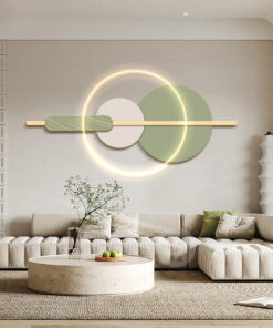 Mẫu phù điêu đèn Led sáng tạo