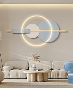 Mẫu phù điêu đèn Led sáng tạo