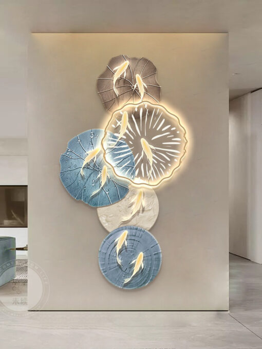 tranh-cuu-ngu-3d-cao-cap 1 Tranh cửu ngư 3D cao cấp