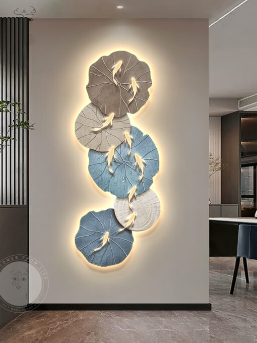 tranh-cuu-ngu-3d-cao-cap 5 Tranh cửu ngư 3D cao cấp