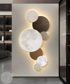 Tranh hình học 3D treo tường