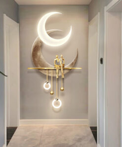 Tranh mặt trăng 3D treo tường