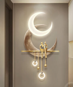 Tranh mặt trăng 3D treo tường