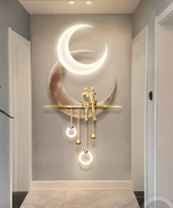 Tranh mặt trăng 3D treo tường