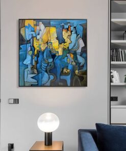 Tranh sơn dầu trừu tượng hiện đại