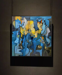 Tranh sơn dầu trừu tượng hiện đại