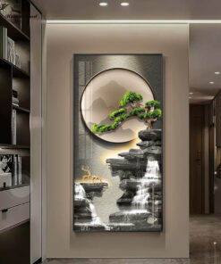 Tranh trang trí hành lang lối đi khổ dọc