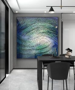 Tranh trừu tượng 3D khổ vuông