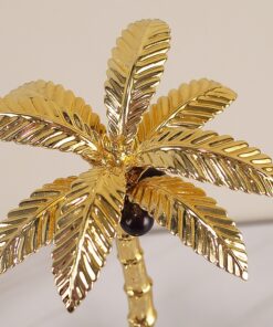 Mô hình cây dừa trang trí kệ sách