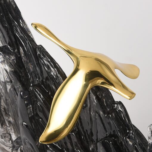 mo-hinh-chim-hac-vuot-nui 4 Mô hình chim hạc vượt núi để bàn