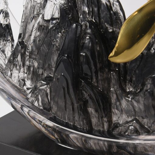 mo-hinh-chim-hac-vuot-nui 5 Mô hình chim hạc vượt núi để bàn