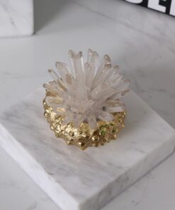 Mô hình trang trí hoa pha lê