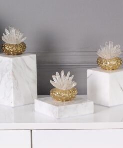 Mô hình trang trí hoa pha lê