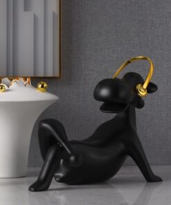 Tượng bò nghe nhạc