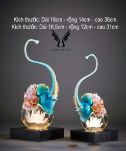 Voi pha lê kèm đèn led