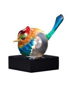 chim cu gay pha lê kèm den led