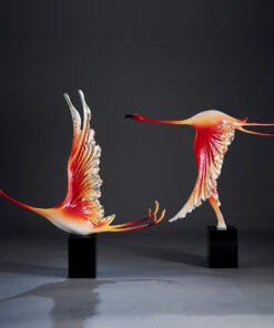 Decor chim hồng hạc