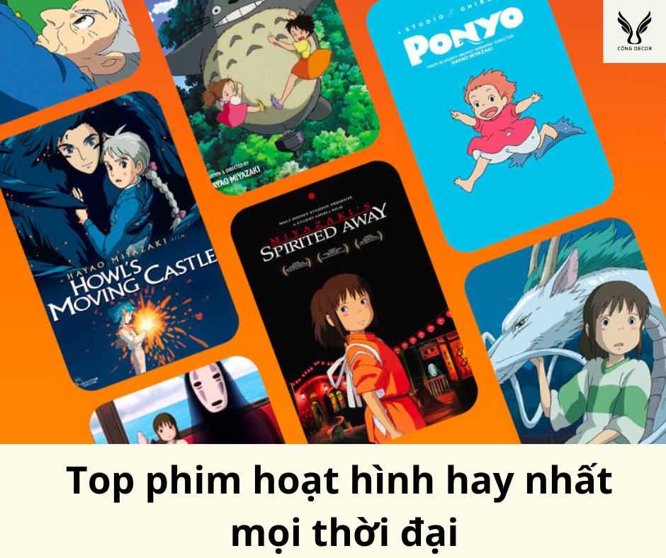 Top phim hoạt hình hay nhất mọi thời đại