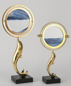 Tranh cát lún cá heo