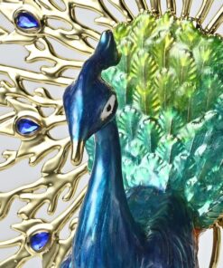 Tượng chim công để bàn