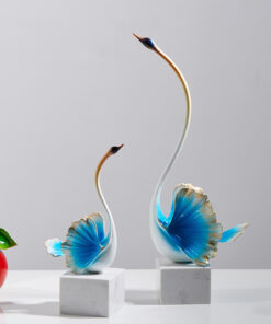Tượng thiên nga nghệ thuật để bàn