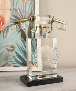 Mô hình điện thoại bằng pha lê